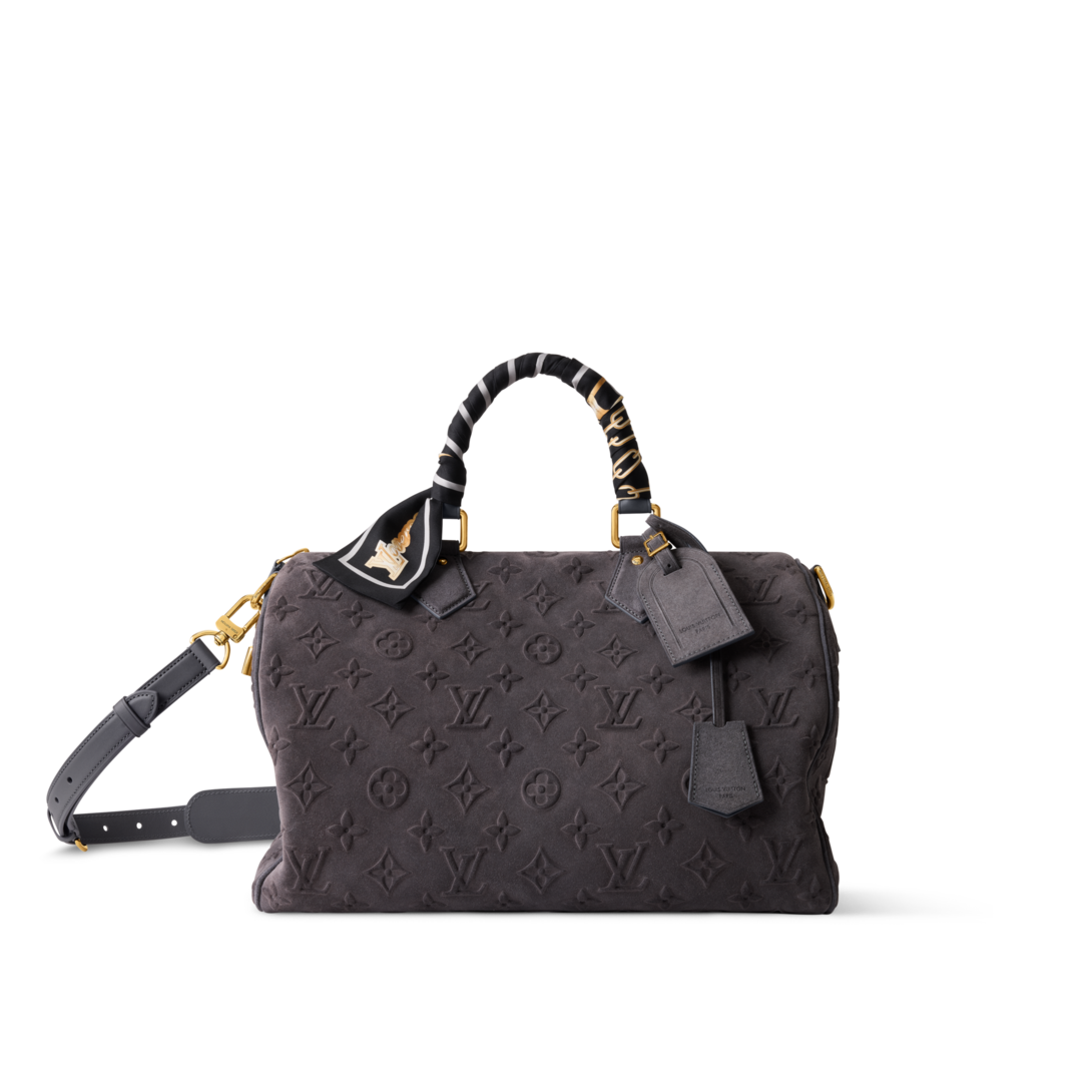 ＬOＵIＳ　VＵＴＴ ＯN Speedy P9 Bandoulière 40 Autres Cuirs Monogram - Men - Bags